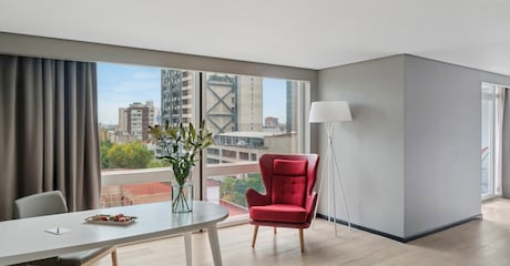 Room Suite mit Aussicht und Terrasse